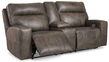 Game Plan Power Reclining Loveseat