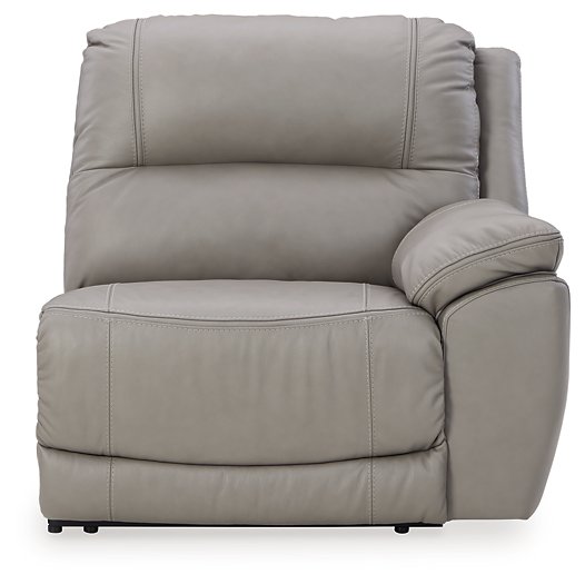 Dunleith 3-Piece Power Reclining Sectional Loveseat with Console