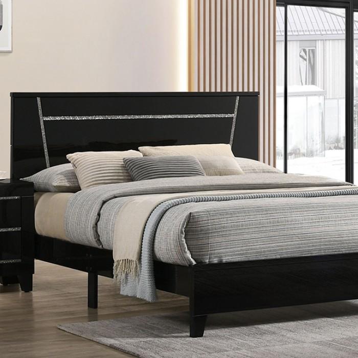 MAGDEBURG E.King Bed, Black image