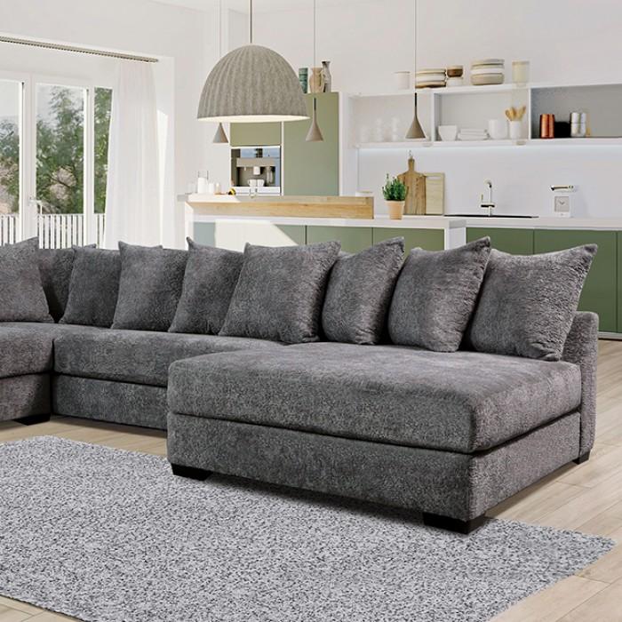 WOLVERHAMPTON Sectional, Dark Gray image